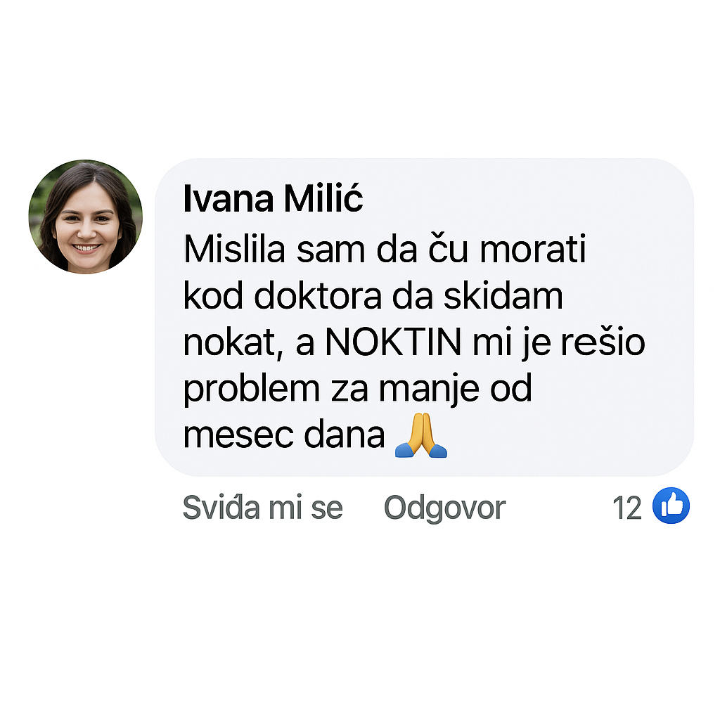 Noktin® sprej Uništava gljivice 1+1 GRATIS