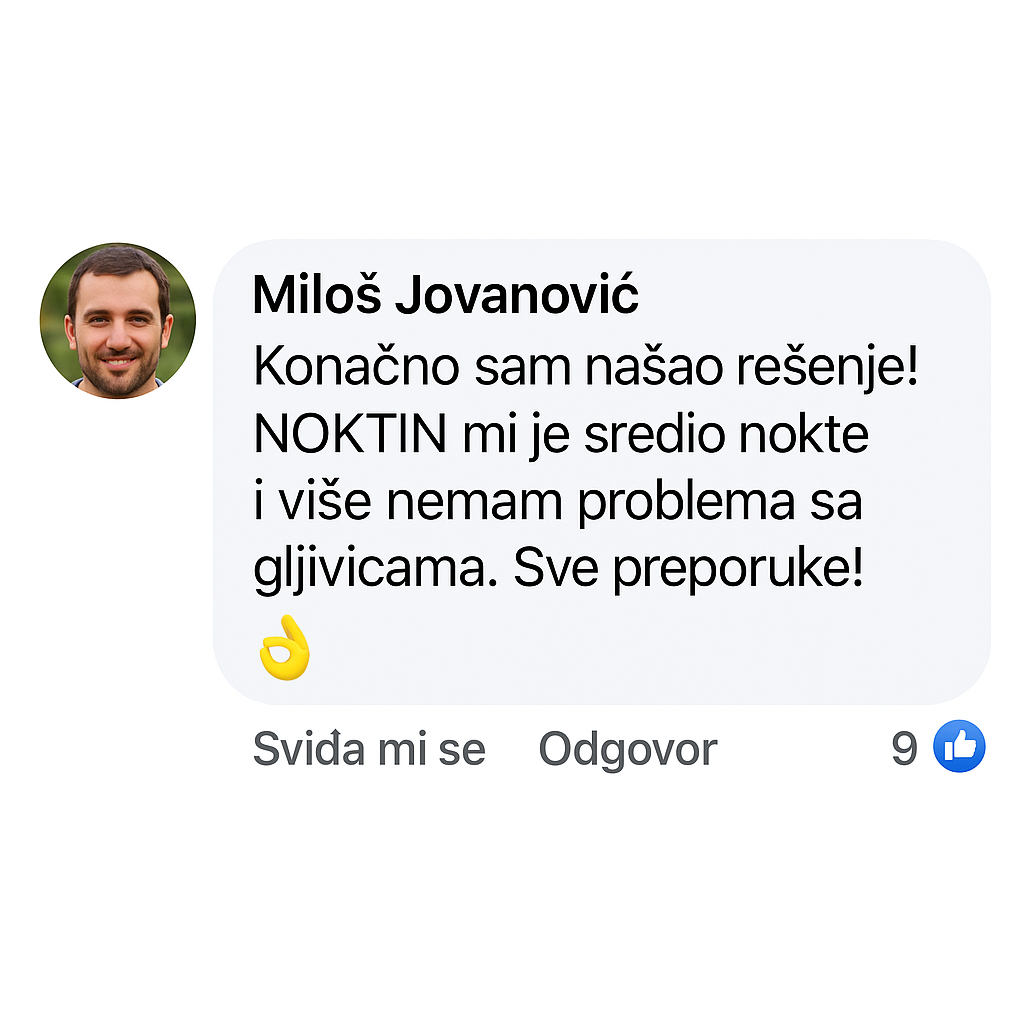 Noktin® sprej Uništava gljivice 1+1 GRATIS